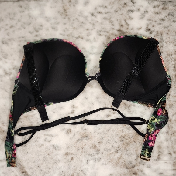 VS - Victoria Secret Bathing Suit top - rhinestone strap- - Picture 2 of 2